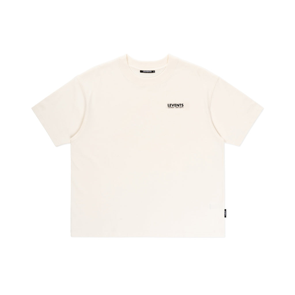 Semi-Oversize Levents XL Logo 3.0 Tee 100% Cotton T-shirt Unisex