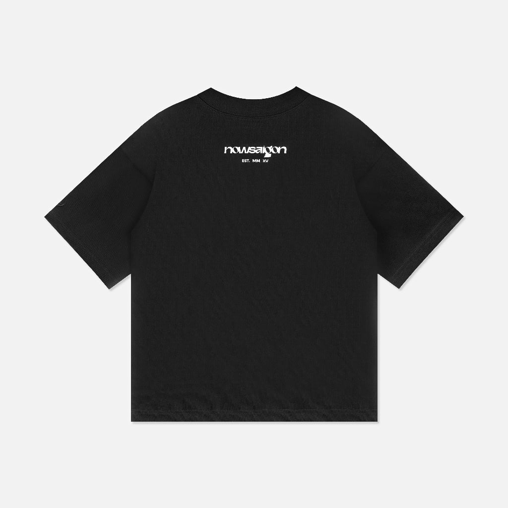 Áo thun NEEDS OF WISDOM Shadow Tee - Black - Local Brand Chính Hãng