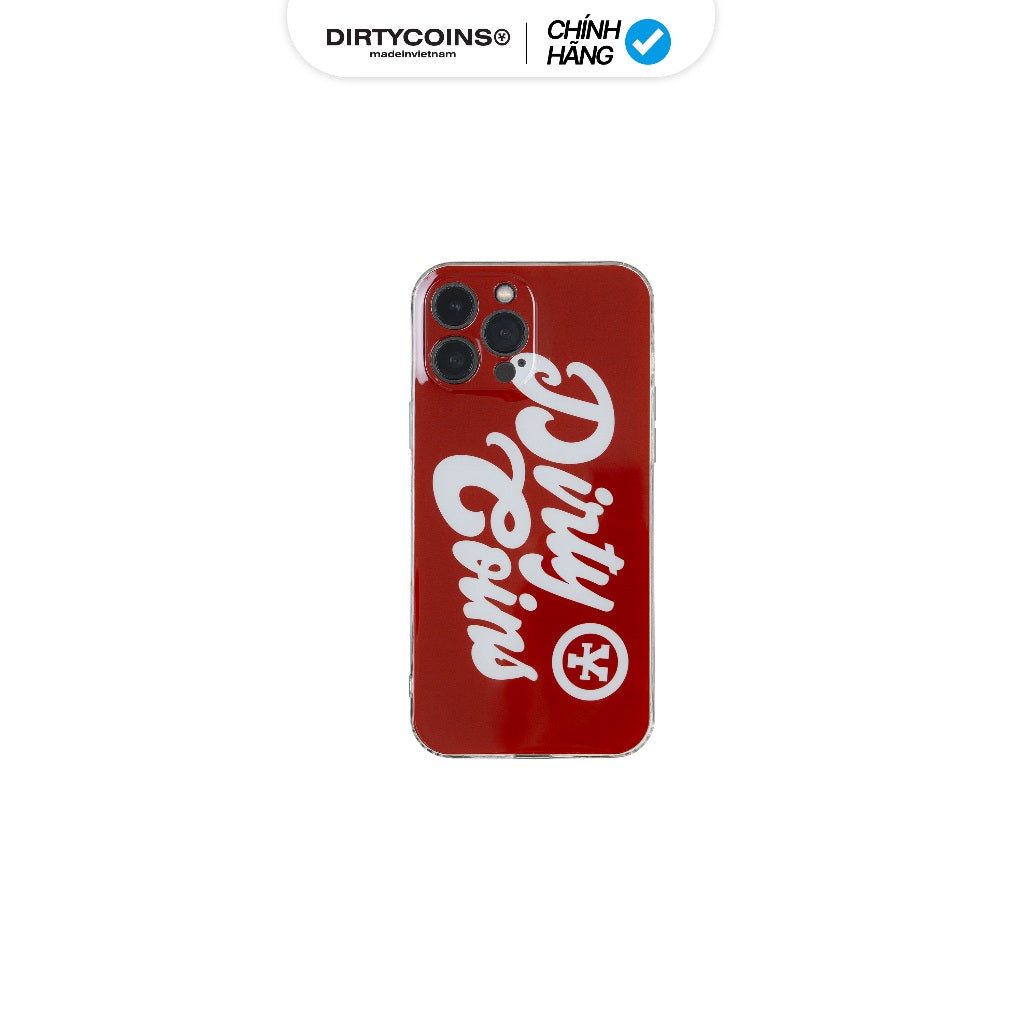 Ốp Lưng DirtyCoins Comfy Logo iPhone Case - Red