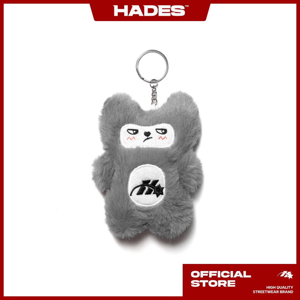 HADES Wolfufu Keychain - Genuine HADES Brand Wolf mascot keychain