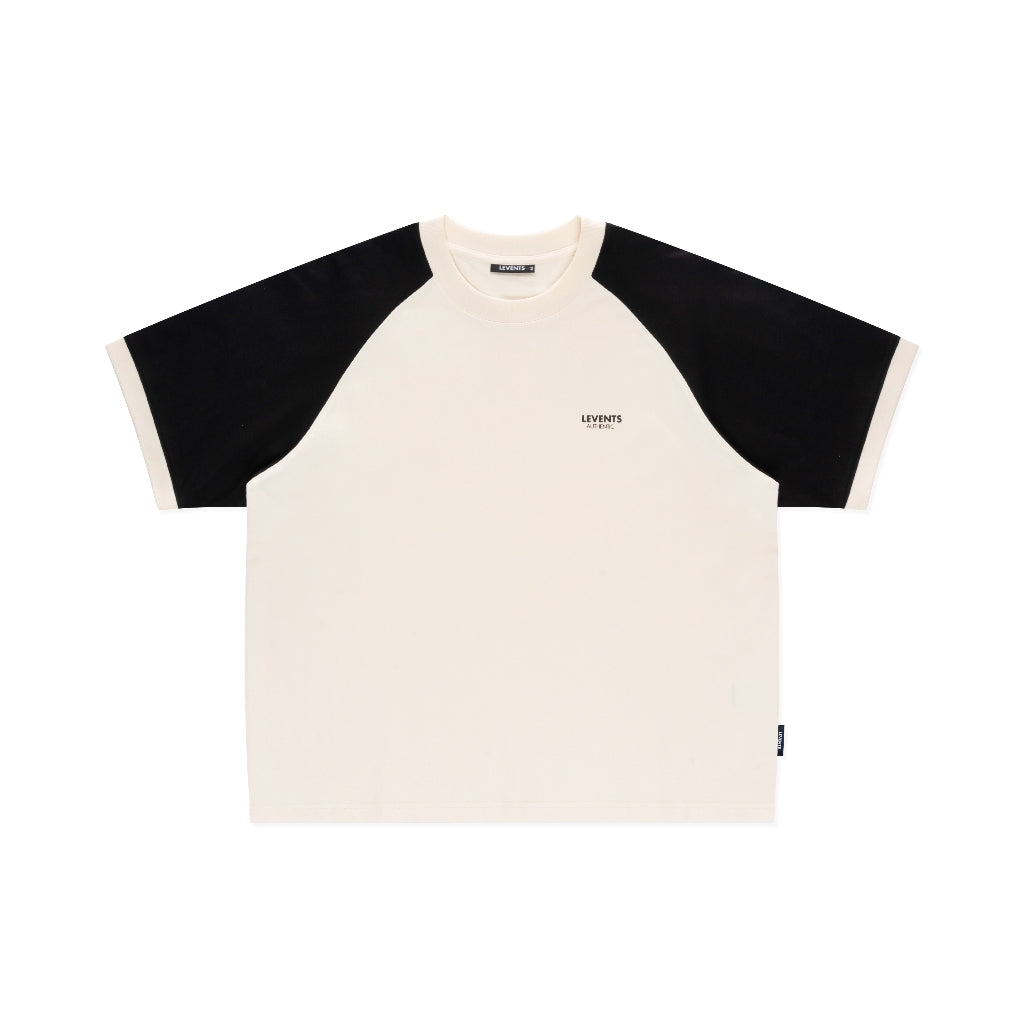Levents LVS Authentic Raglan Boxy 2.0 Tee 100% Cotton Unisex T-shirt