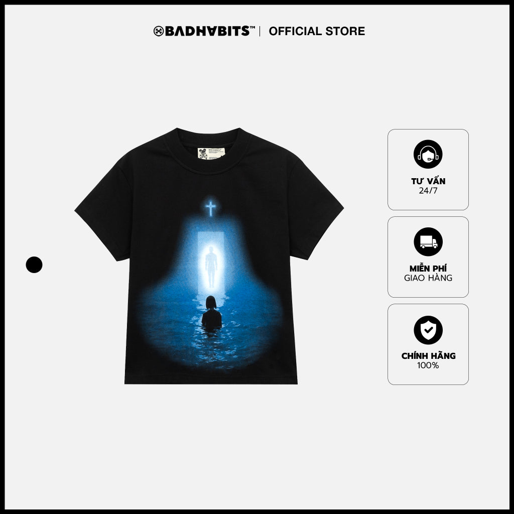 Unisex BAD HABITS SALVATION BABY TEE 100% Cotton - Genuine Local Brand