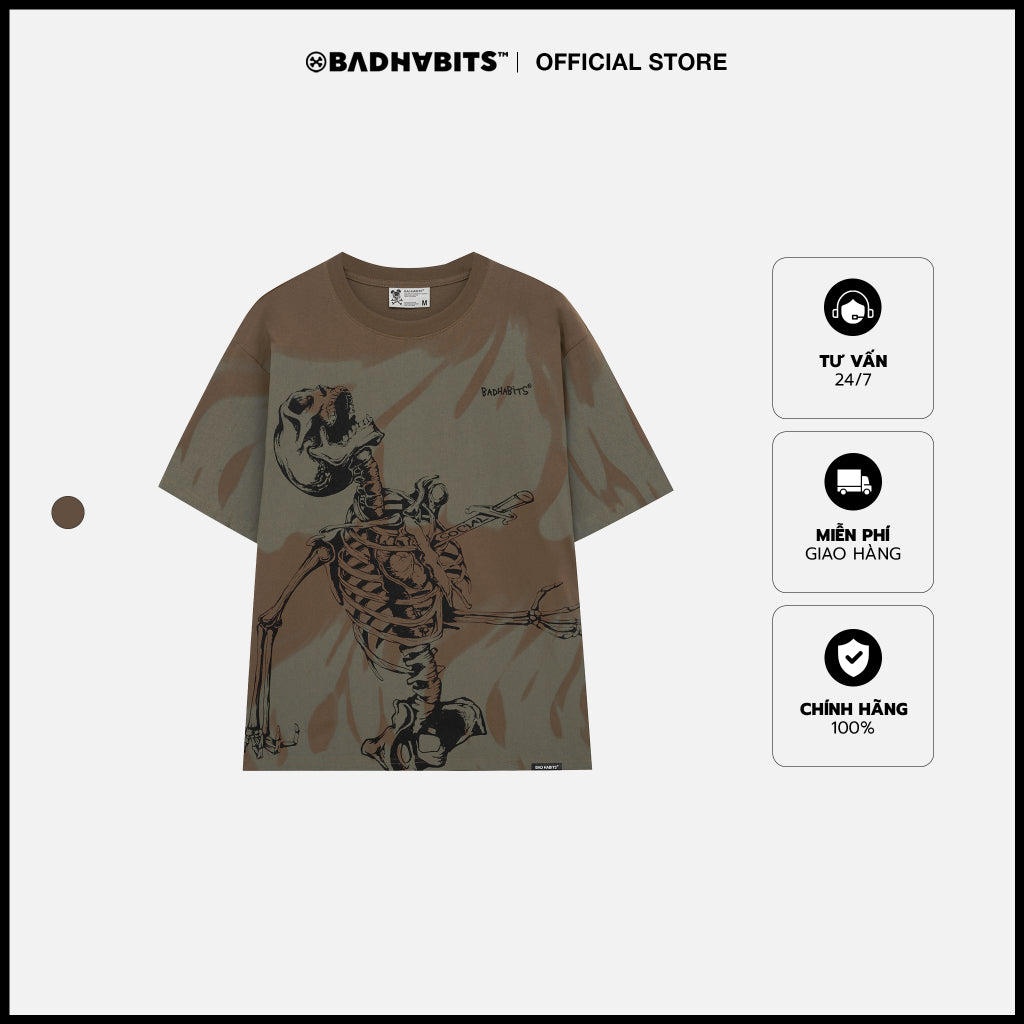 Unisex BAD HABITS SOCIAL K*LL T-shirt - Genuine Local Brand