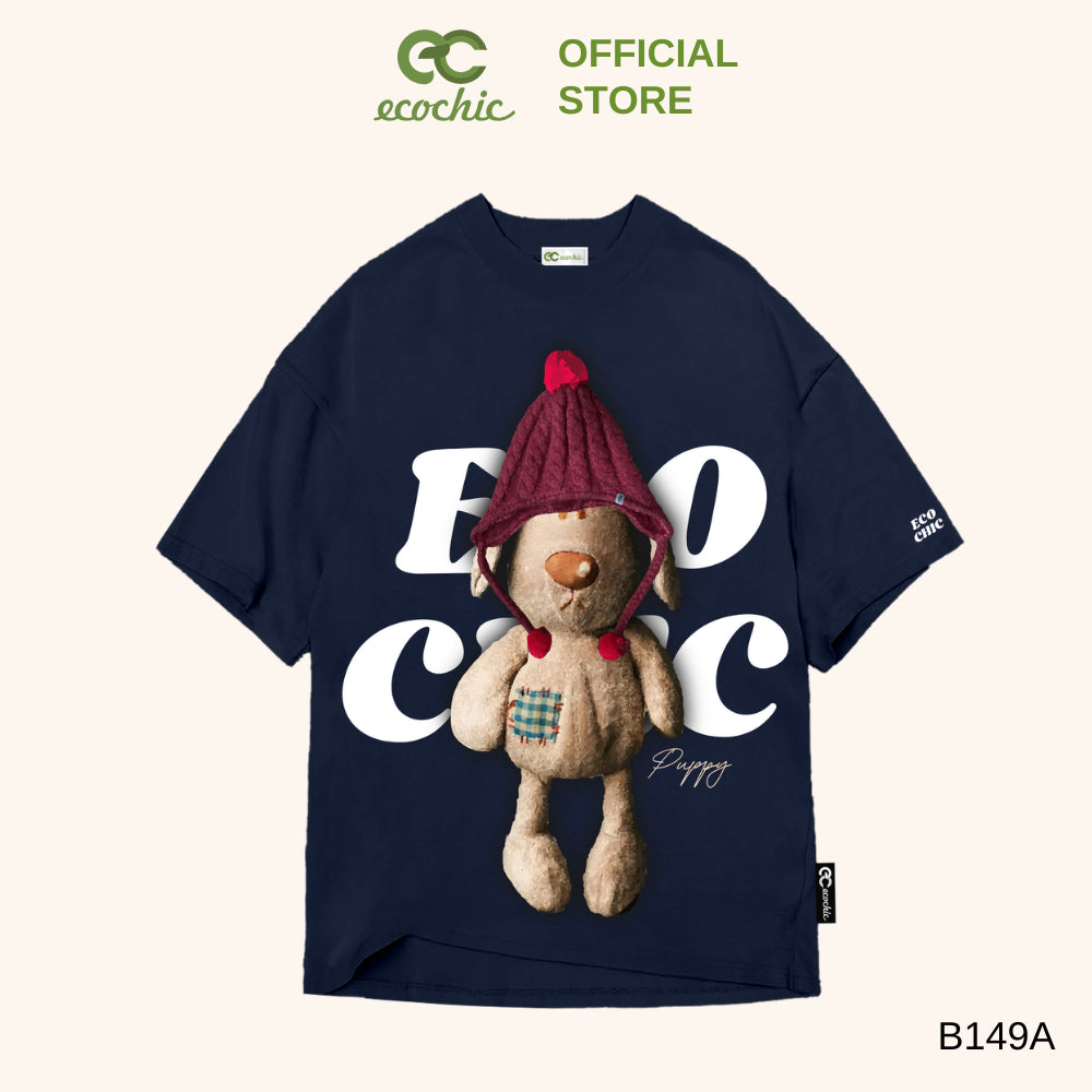 ECOCHIC WOOLLY PUP Tee Local Brand Authentic Unisex Oversize Premium Cotton 100% B149