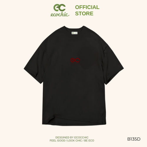ECOCHIC SSSIZZLE TSHIRT Tee Local Brand Authentic Unisex Oversize Premium Cotton 100% B135