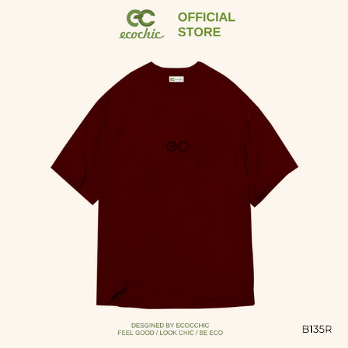 ECOCHIC SSSIZZLE TSHIRT Tee Local Brand Authentic Unisex Oversize Premium Cotton 100% B135