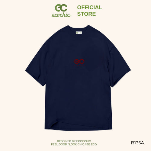 ECOCHIC SSSIZZLE TSHIRT Tee Local Brand Authentic Unisex Oversize Premium Cotton 100% B135