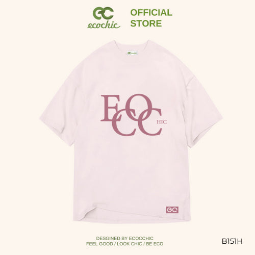 ECOCHIC ECOC Tee Local Brand Authentic Unisex Oversize Premium Cotton 100% B151