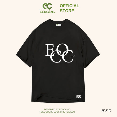 ECOCHIC ECOC Tee Local Brand Authentic Unisex Oversize Premium Cotton 100% B151