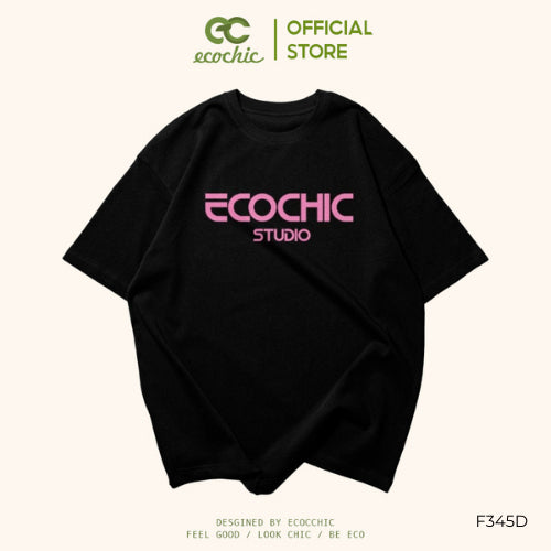 ECOCHIC EC SILICON T-Shirt Tee Local Brand Genuine Unisex Loose Form Oversize Premium Cotton 100% F345