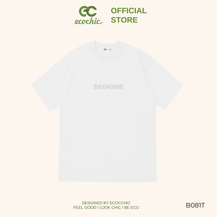 Authentic ECOCHIC Local Brand Basic Logo T-Shirt Unisex Loose Form Oversize Premium Cotton 100% B081