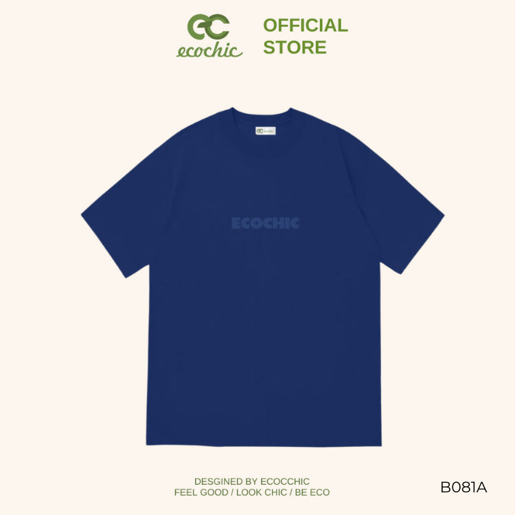 Authentic ECOCHIC Local Brand Basic Logo T-Shirt Unisex Loose Form Oversize Premium Cotton 100% B081