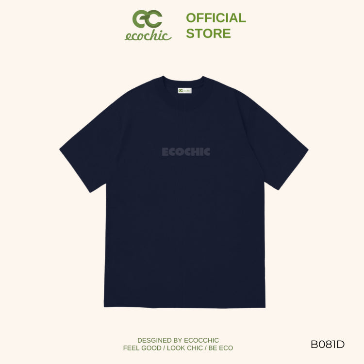 Authentic ECOCHIC Local Brand Basic Logo T-Shirt Unisex Loose Form Oversize Premium Cotton 100% B081
