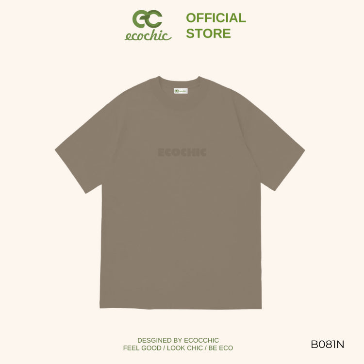 Authentic ECOCHIC Local Brand Basic Logo T-Shirt Unisex Loose Form Oversize Premium Cotton 100% B081