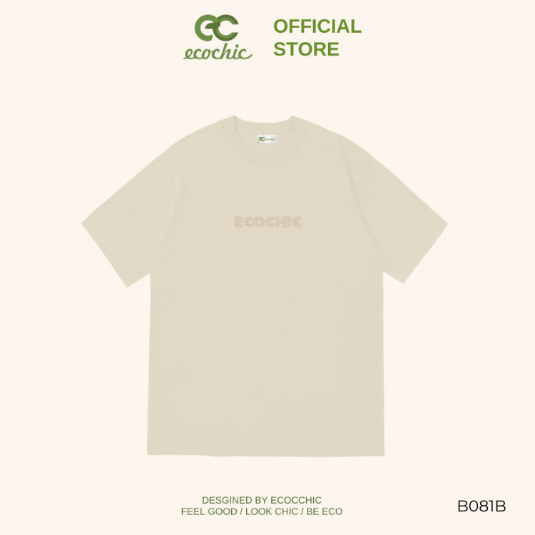 Authentic ECOCHIC Local Brand Basic Logo T-Shirt Unisex Loose Form Oversize Premium Cotton 100% B081