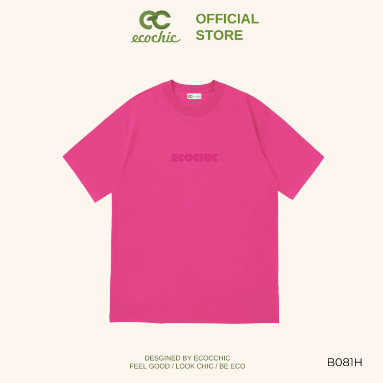 Authentic ECOCHIC Local Brand Basic Logo T-Shirt Unisex Loose Form Oversize Premium Cotton 100% B081