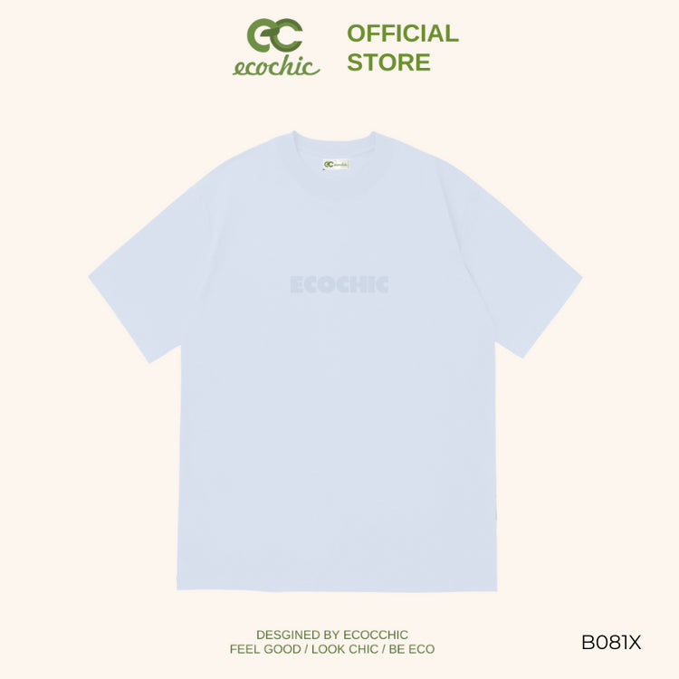 Authentic ECOCHIC Local Brand Basic Logo T-Shirt Unisex Loose Form Oversize Premium Cotton 100% B081