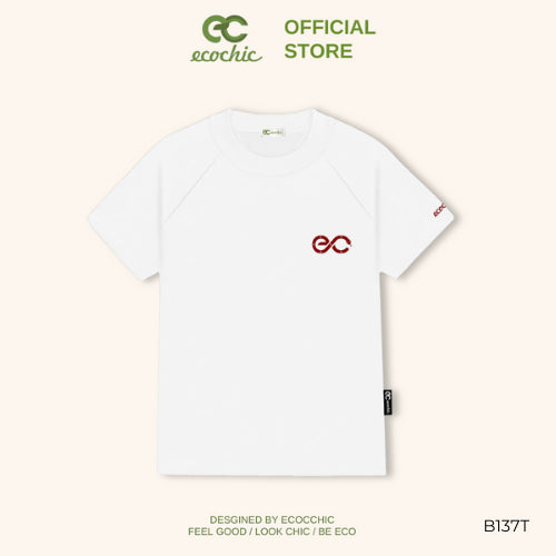 ECOCHIC SLITHER TSHIRT T-Shirt Classic Form American 2-Way Stretch-Free T-Shirt Local Brand Genuine B137