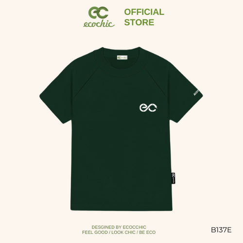 ECOCHIC SLITHER TSHIRT T-Shirt Classic Form American 2-Way Stretch-Free T-Shirt Local Brand Genuine B137