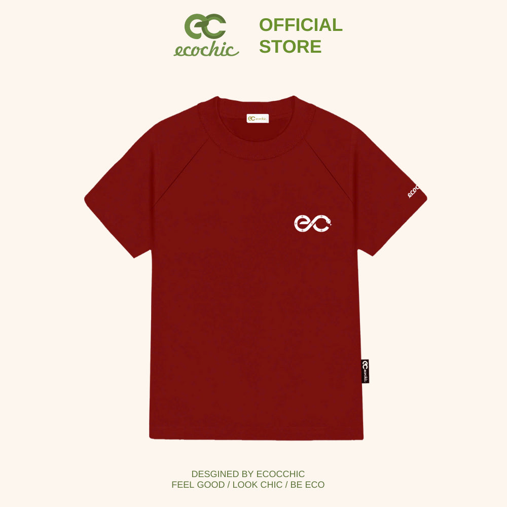 ECOCHIC SLITHER TSHIRT T-Shirt Classic Form American 2-Way Stretch-Free T-Shirt Local Brand Genuine B137
