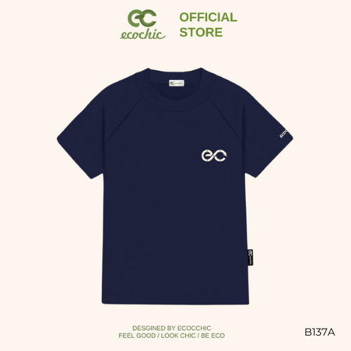 ECOCHIC SLITHER TSHIRT T-Shirt Classic Form American 2-Way Stretch-Free T-Shirt Local Brand Genuine B137