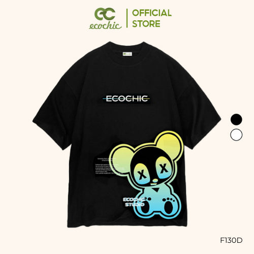 ECOCHIC BLUR Tee Local Brand Authentic Unisex Oversize Premium Cotton 100% F130