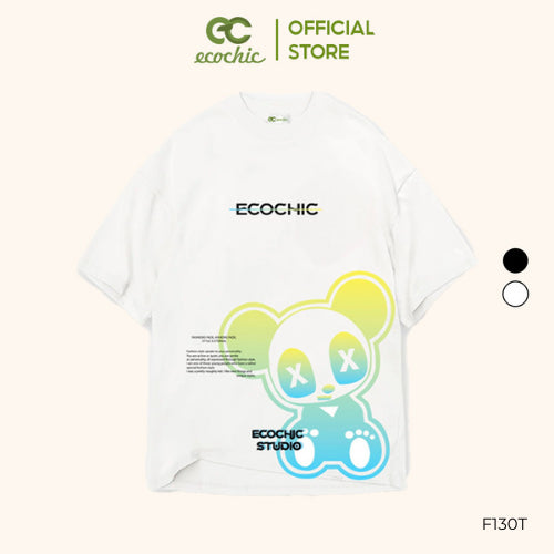 ECOCHIC BLUR Tee Local Brand Authentic Unisex Oversize Premium Cotton 100% F130