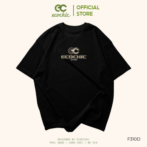 ECOCHIC PREMIUM LOGO T-Shirt Tee Local Brand Genuine Unisex Loose Form Oversize Premium Cotton 100% F310
