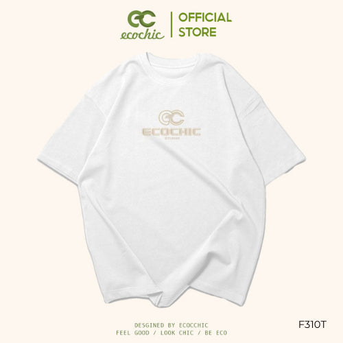 ECOCHIC PREMIUM LOGO T-Shirt Tee Local Brand Genuine Unisex Loose Form Oversize Premium Cotton 100% F310