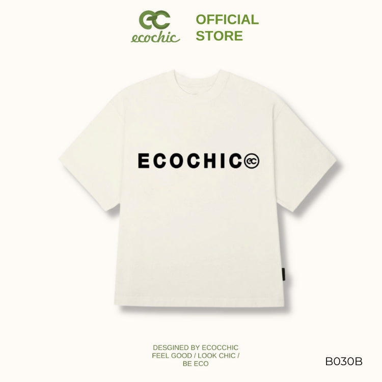 ECOCHIC LUX OF SIMPLICITY ESSENTIALS T-Shirt Local Brand Genuine Unisex Slim Form Premium Cotton 100% B030