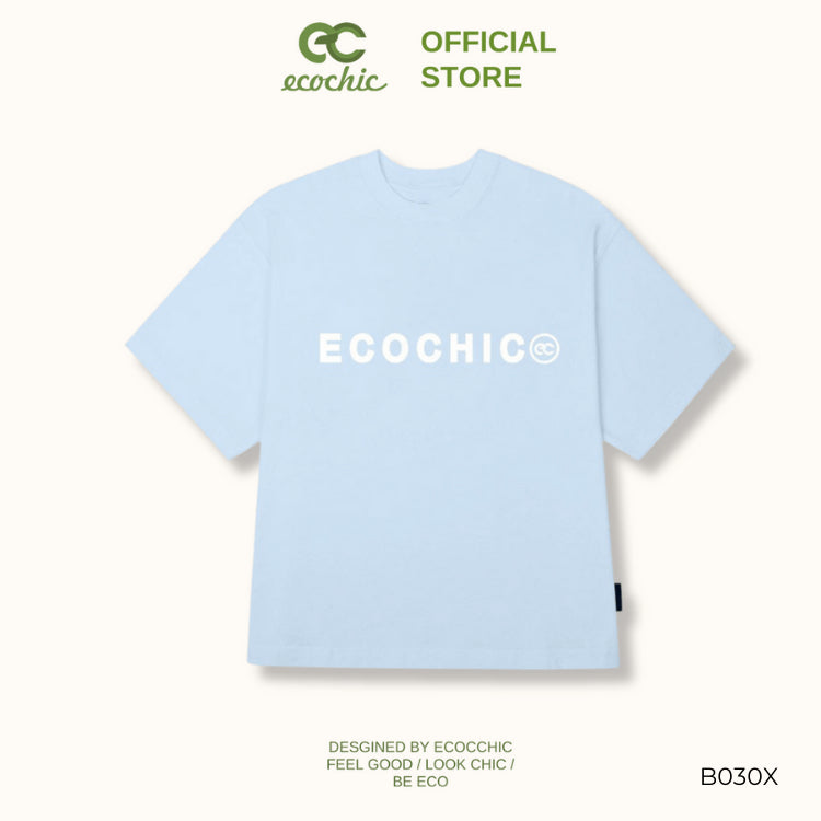 ECOCHIC LUX OF SIMPLICITY ESSENTIALS T-Shirt Local Brand Genuine Unisex Slim Form Premium Cotton 100% B030