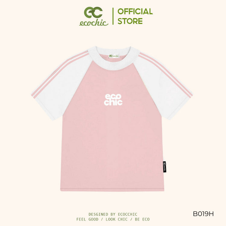 ECOCHIC RETRO LINE BABY TEE ESSENTIALS Local Brand Genuine Unisex Slim Fit Premium Cotton 100% B019
