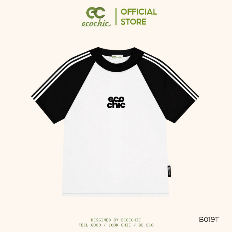 ECOCHIC RETRO LINE BABY TEE ESSENTIALS Local Brand Genuine Unisex Slim Fit Premium Cotton 100% B019
