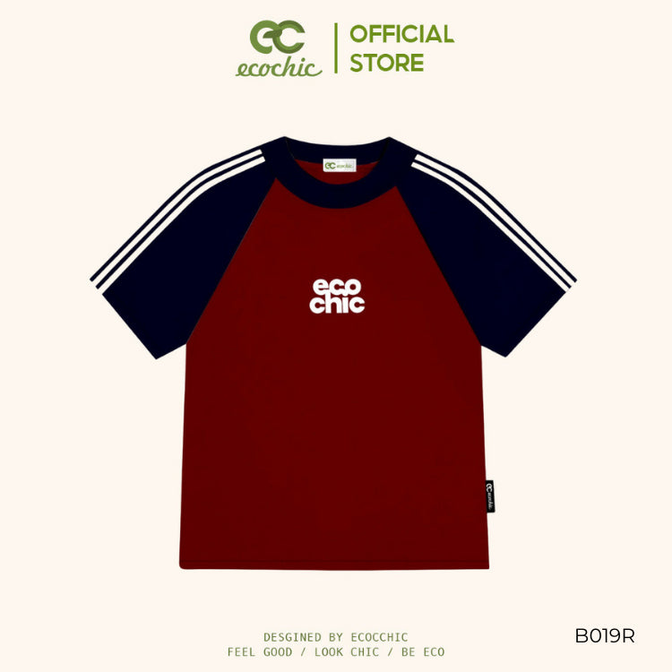 ECOCHIC RETRO LINE BABY TEE ESSENTIALS Local Brand Genuine Unisex Slim Fit Premium Cotton 100% B019
