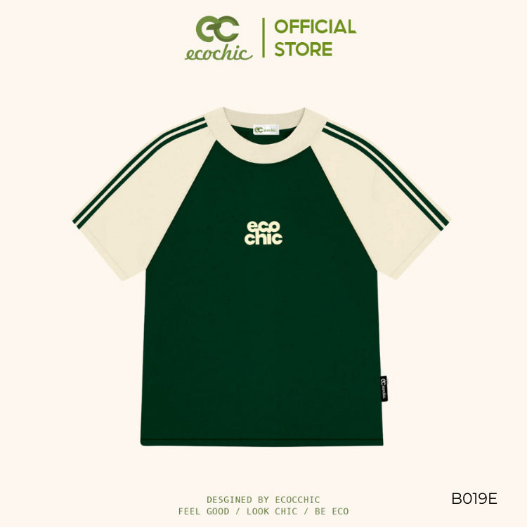 ECOCHIC RETRO LINE BABY TEE ESSENTIALS Local Brand Genuine Unisex Slim Fit Premium Cotton 100% B019