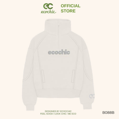 ECOCHIC HALFZIP SWEATSHIRT Sweater High Quality Material Timeless Essentials Collection Men Women Unisex B088