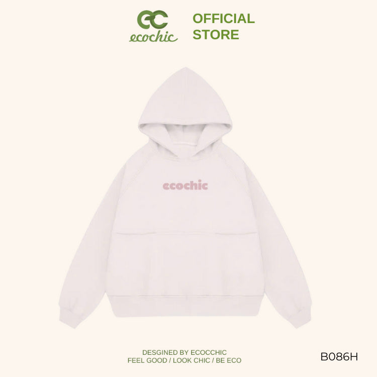 HOODIE LYRA ECOCHIC TIMELESS ESSENTIALS Embroidered Logo High Quality Felt Material Local Brand Unisex B086