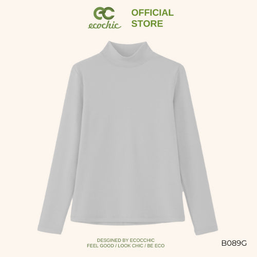 ECOCHIC Thermal Jacket Merino Cashmere Wool Xinjiang Cotton Fiber High Quality Super Warm B089