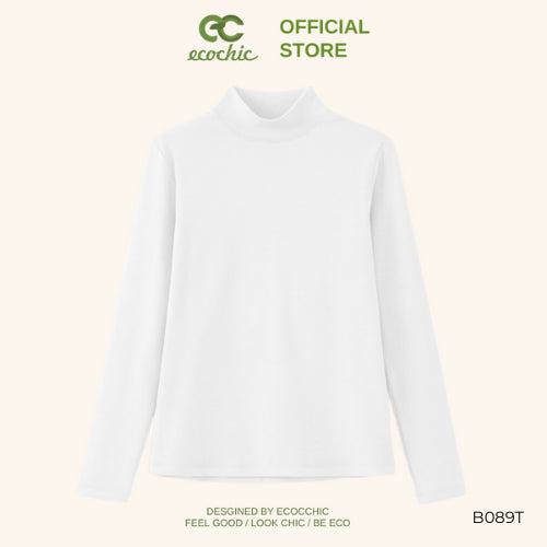 ECOCHIC Thermal Jacket Merino Cashmere Wool Xinjiang Cotton Fiber High Quality Super Warm B089