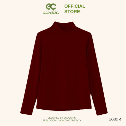 ECOCHIC Thermal Jacket Merino Cashmere Wool Xinjiang Cotton Fiber High Quality Super Warm B089