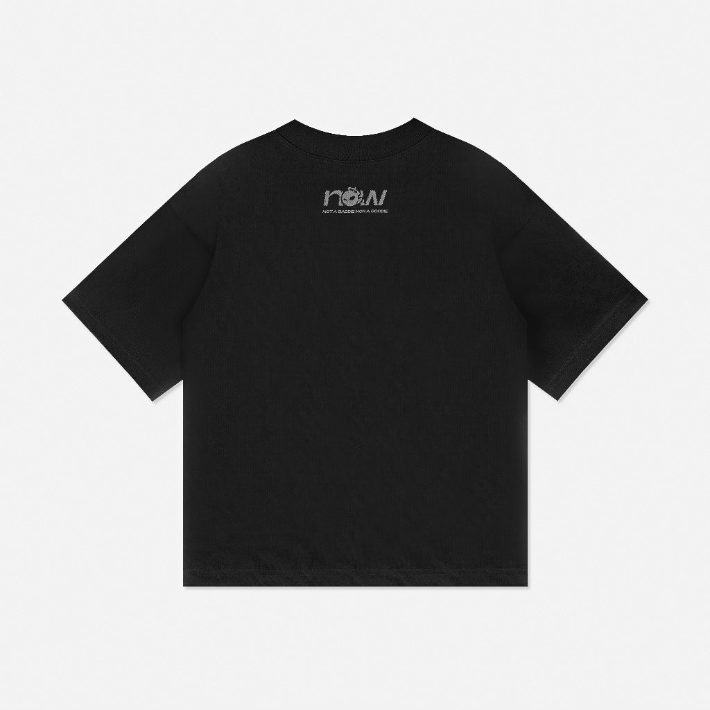 Áo thun NEEDS OF WISDOM SM Goodie Tee - Black - Local Brand Chính Hãng