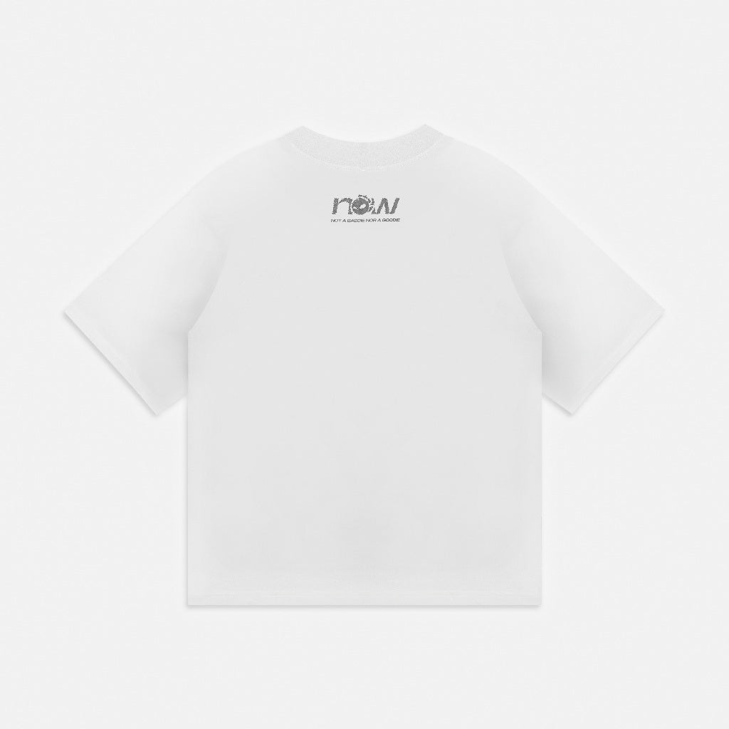Áo thun NEEDS OF WISDOM SM Goodie Tee - White - Local Brand Chính Hãng
