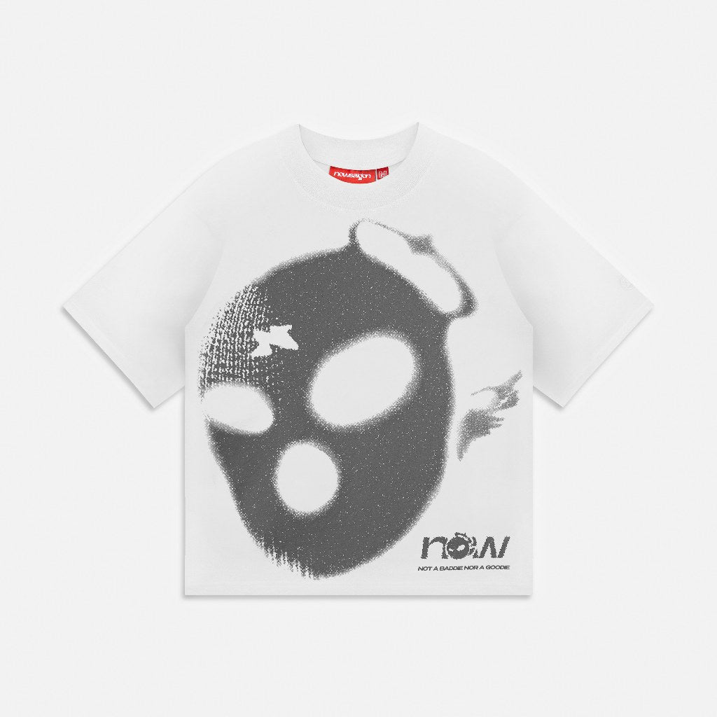 Áo thun NEEDS OF WISDOM SM Goodie Tee - White - Local Brand Chính Hãng