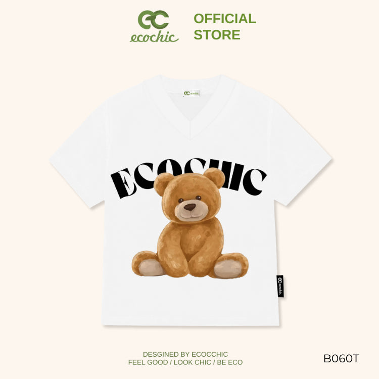 Babytee ECOCHIC TEDDY BABY TEE Local Brand Authentic Unisex Slim Fit Premium Cotton 100% B060