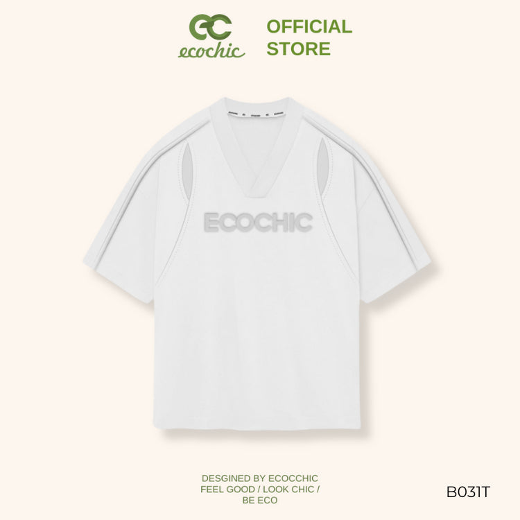 ECOCHIC BREAKTHROUGH TEE ESSENTIALS Local Brand Genuine Unisex Loose Form Oversize Premium Cotton 100% B031