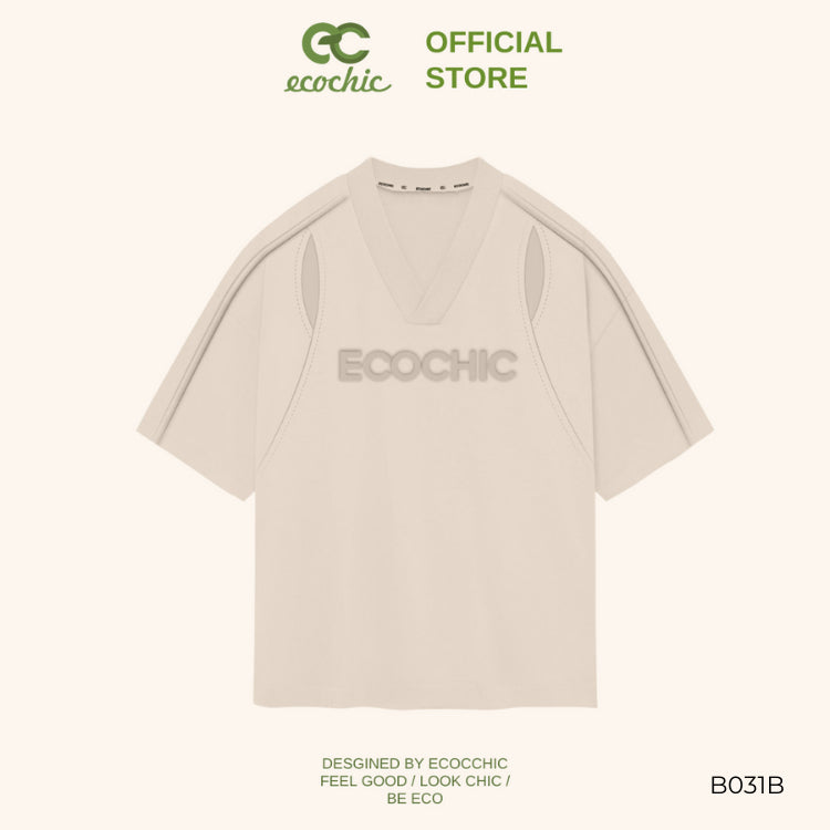 ECOCHIC BREAKTHROUGH TEE ESSENTIALS Local Brand Genuine Unisex Loose Form Oversize Premium Cotton 100% B031