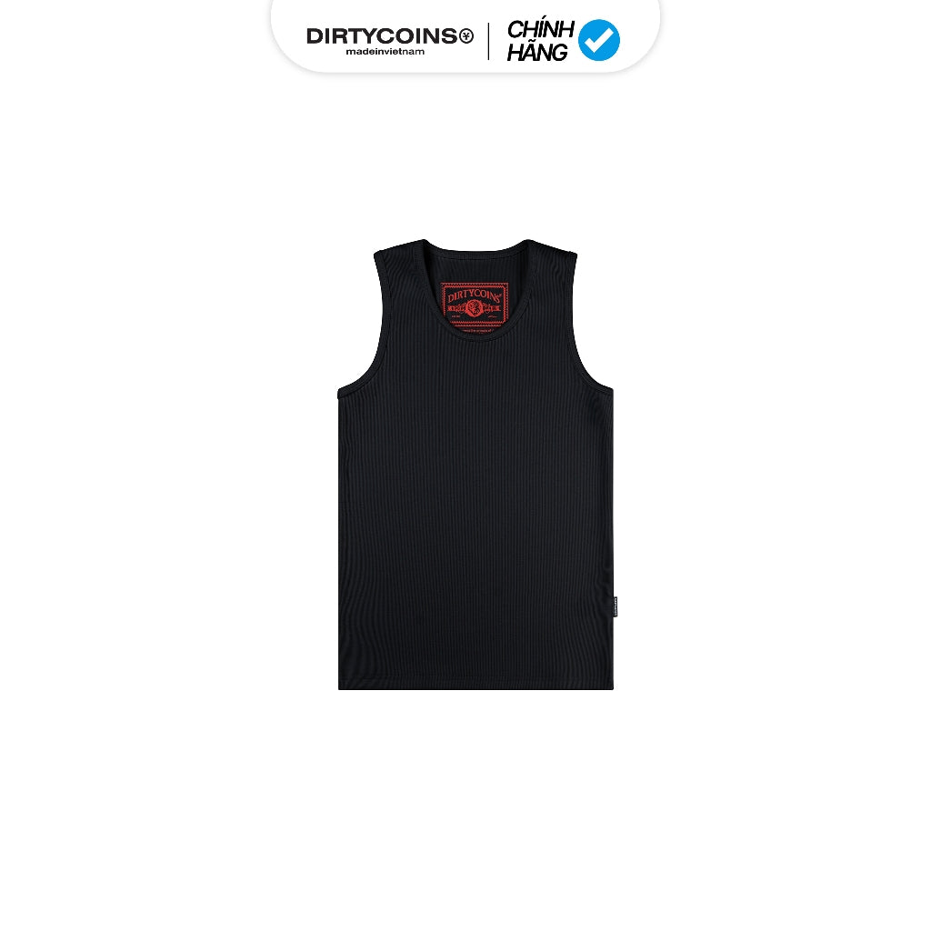 DirtyCoins Tank Top Printed Label T-Shirt