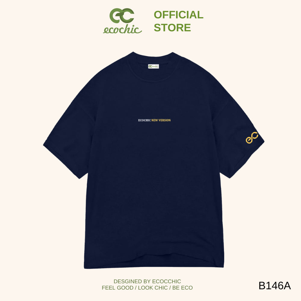 ECOCHIC NEW VERSION Tee Local Brand Authentic Unisex Oversize Premium Cotton 100% B146
