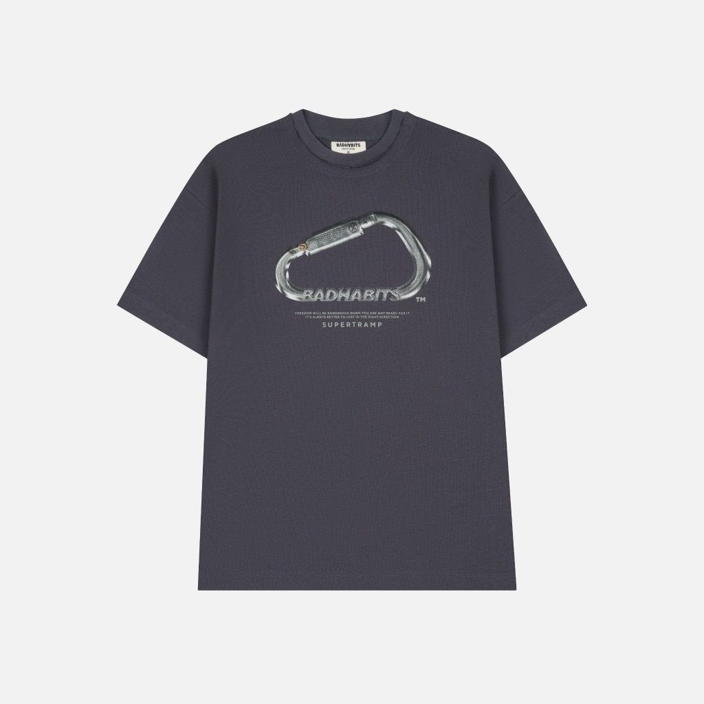 UNISEX T-SHIRT - S-CARABINER TEE - BAD HABITS SUPERTRAMP COLLECTION