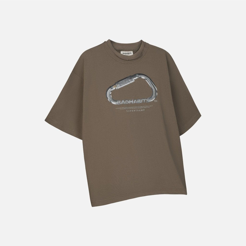 UNISEX T-SHIRT - S-CARABINER TEE - BAD HABITS SUPERTRAMP COLLECTION